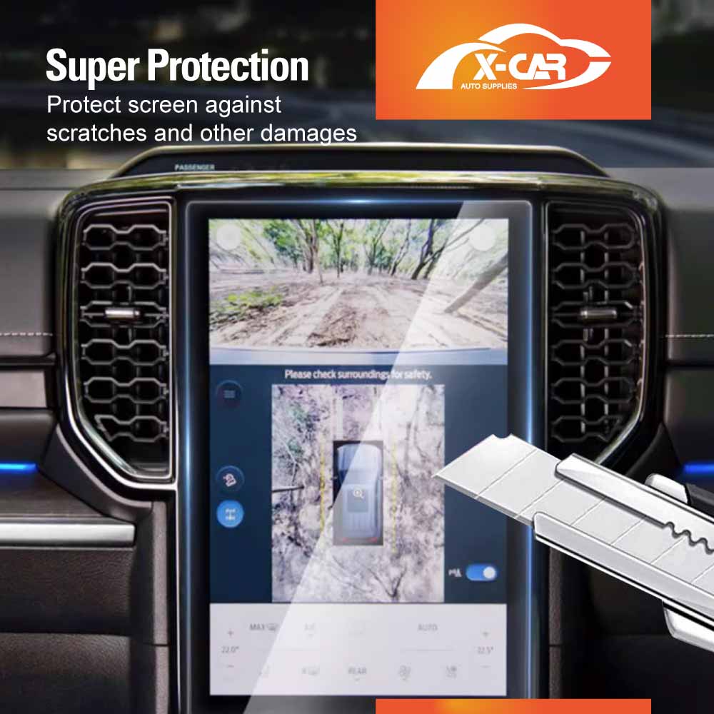Tempered Glass Screen Protector for Ford Next-Gen Ranger 2022-Onwards 12-inch Touchscreen Cover - Image 5