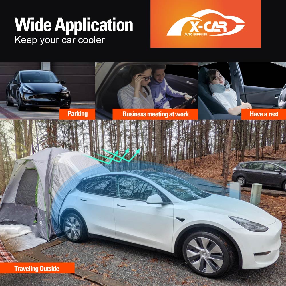Tesla Model 3 2017-2023 Window Sunshade Block Cover - Image 4