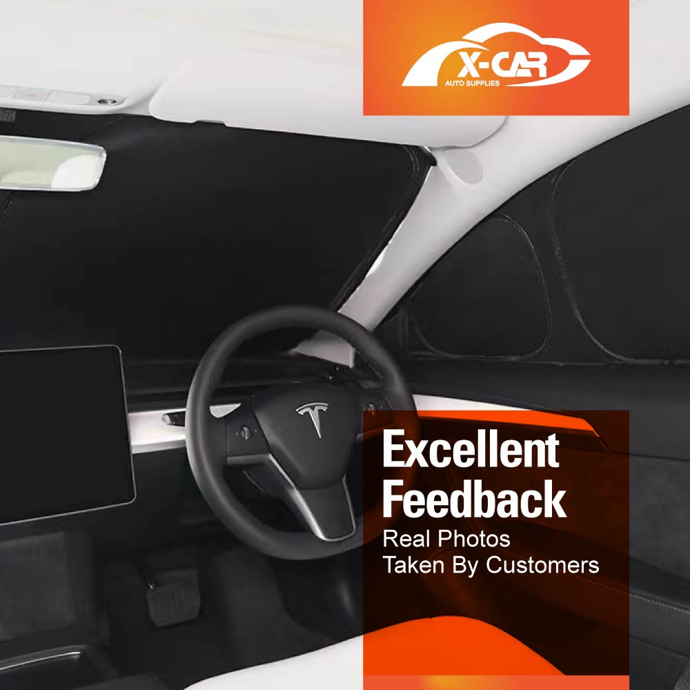 Tesla Model 3 2017-2023 Window Sunshade Block Cover - Image 5