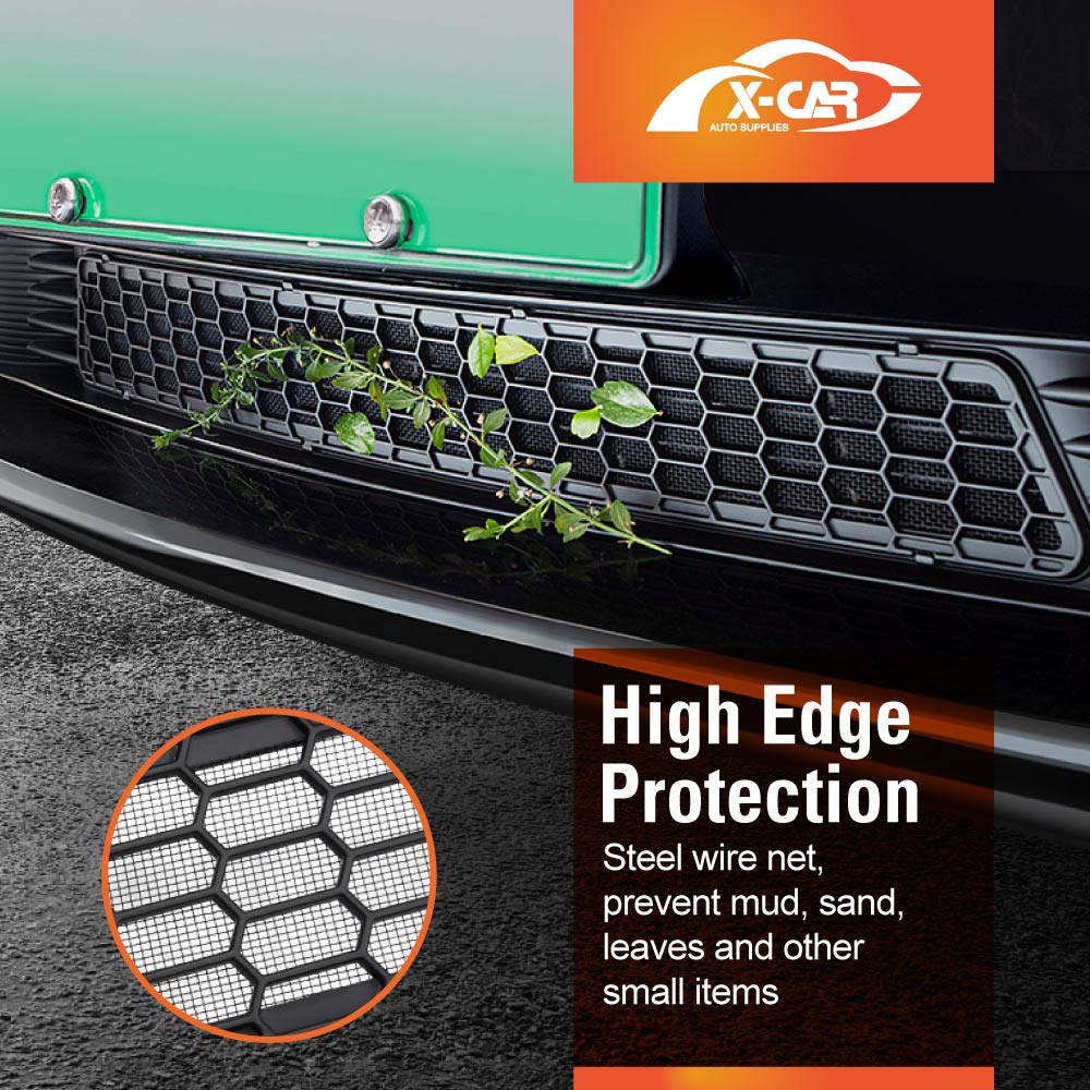 Tesla Model 3 Front Lower Bumper Air Inlet Grille Leaves Insect Guard - Image 5