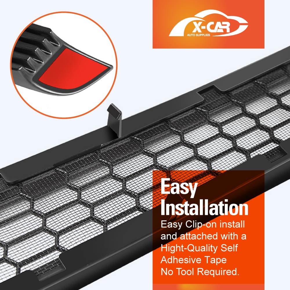 Tesla Model 3 Front Lower Bumper Air Inlet Grille Leaves Insect Guard - Image 6