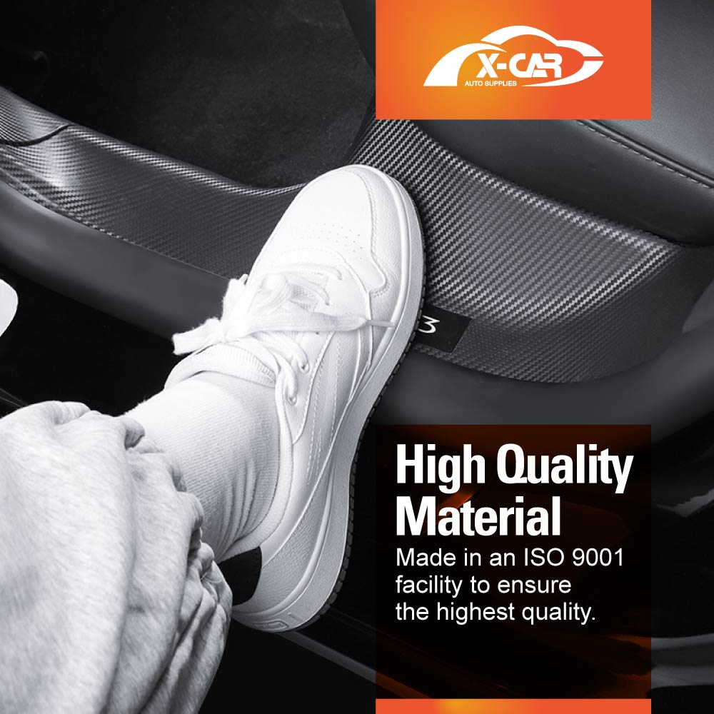 Tesla Model 3 Highland Door Sill Protector Carbon Fiber Style - Image 14