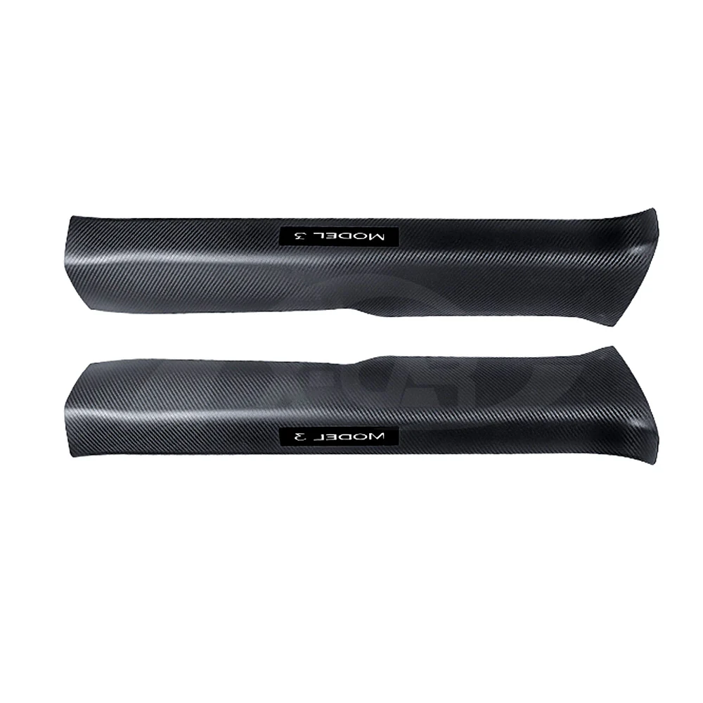Tesla Model 3 Highland Door Sill Protector Carbon Fiber Style - Image 7