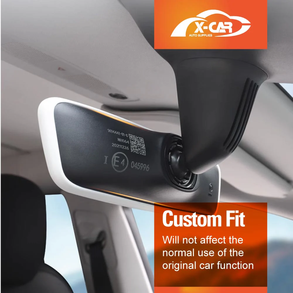Tesla Model 3 / Y Screen Protector Rearview Mirror Frame Protection Silicone Cover - Image 7