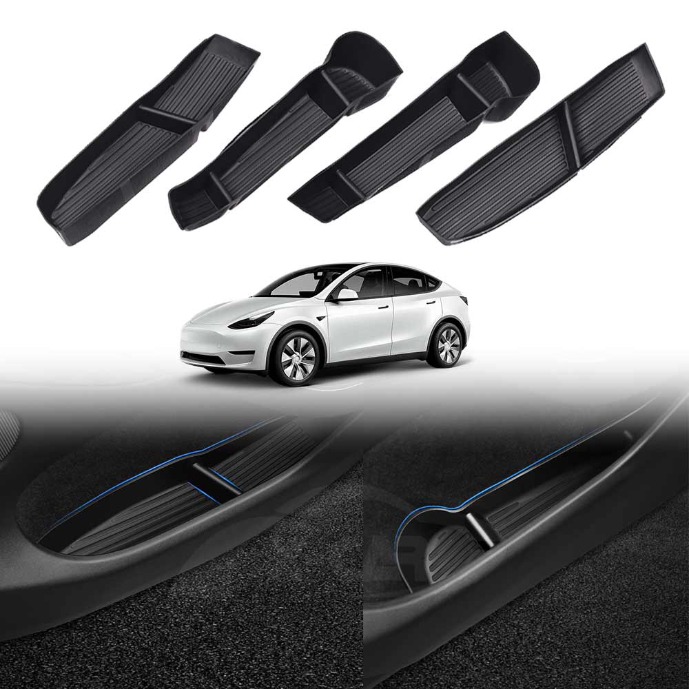 Tesla Model Y 2022-2025 Door Side Storage Tray Organiser Accessories
