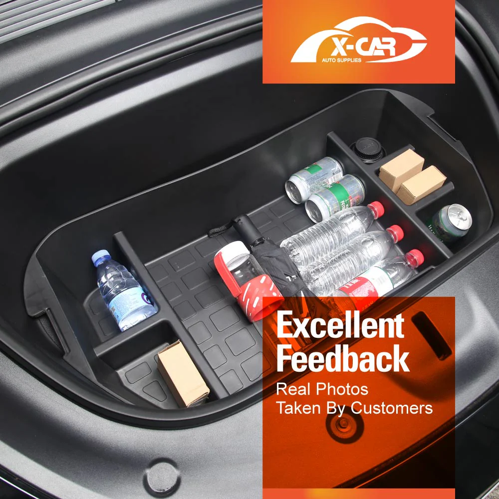 Tesla Model Y 2022-2025 Front Trunk Cargo Organiser Frunk Storage Box Organiser Tray - Image 4