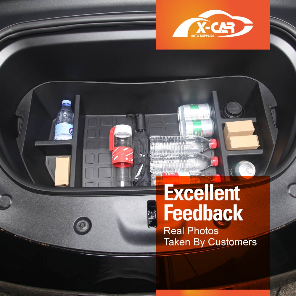 Tesla Model Y 2022-2025 Front Trunk Cargo Organiser Frunk Storage Box Organiser Tray - Image 5