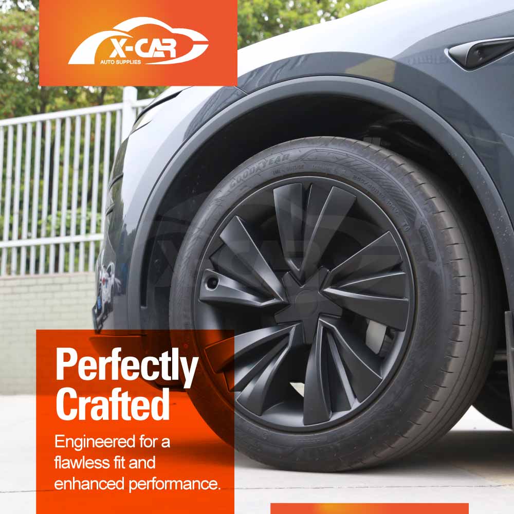 Tesla Model Y Juniper 2025-Onwards 19" Wheel Protector Cover Hub Caps - Image 2