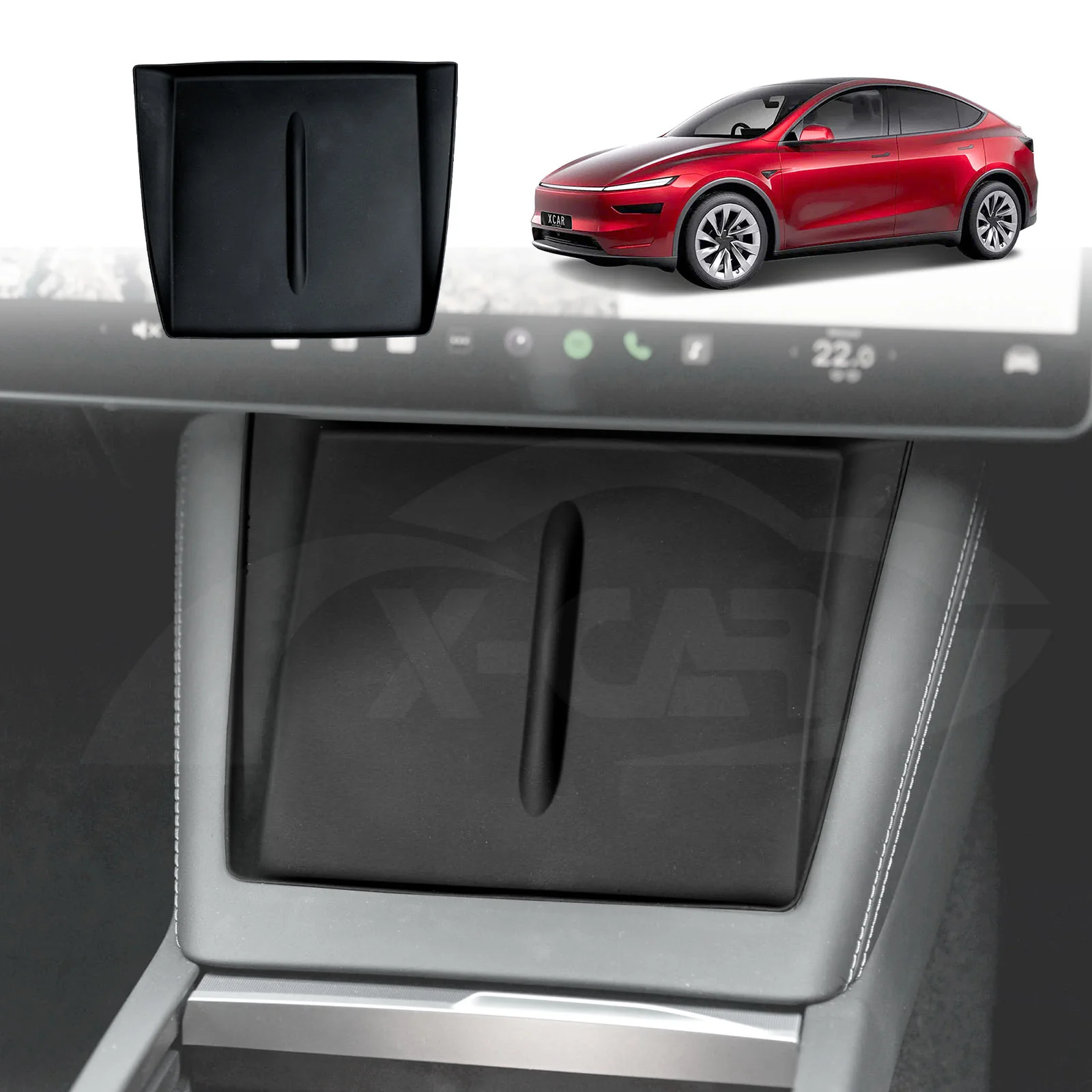 Tesla Model Y Juniper Centre Console Wireless Charging Anti-Slip Silicone Mat 2025-Onwards - Image 11