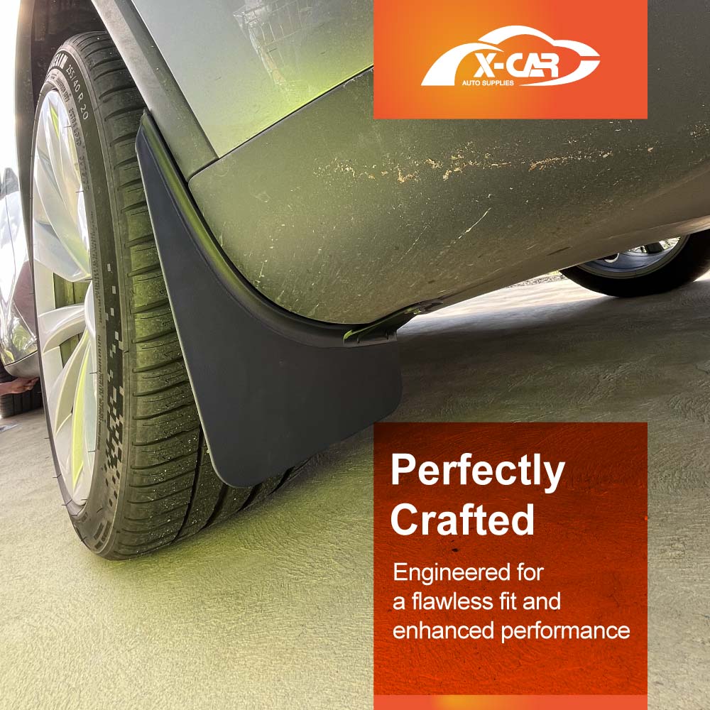 Tesla Model Y Juniper Mud Flaps Splash Guards Mudguard Fender 2025-Onwards - Image 2