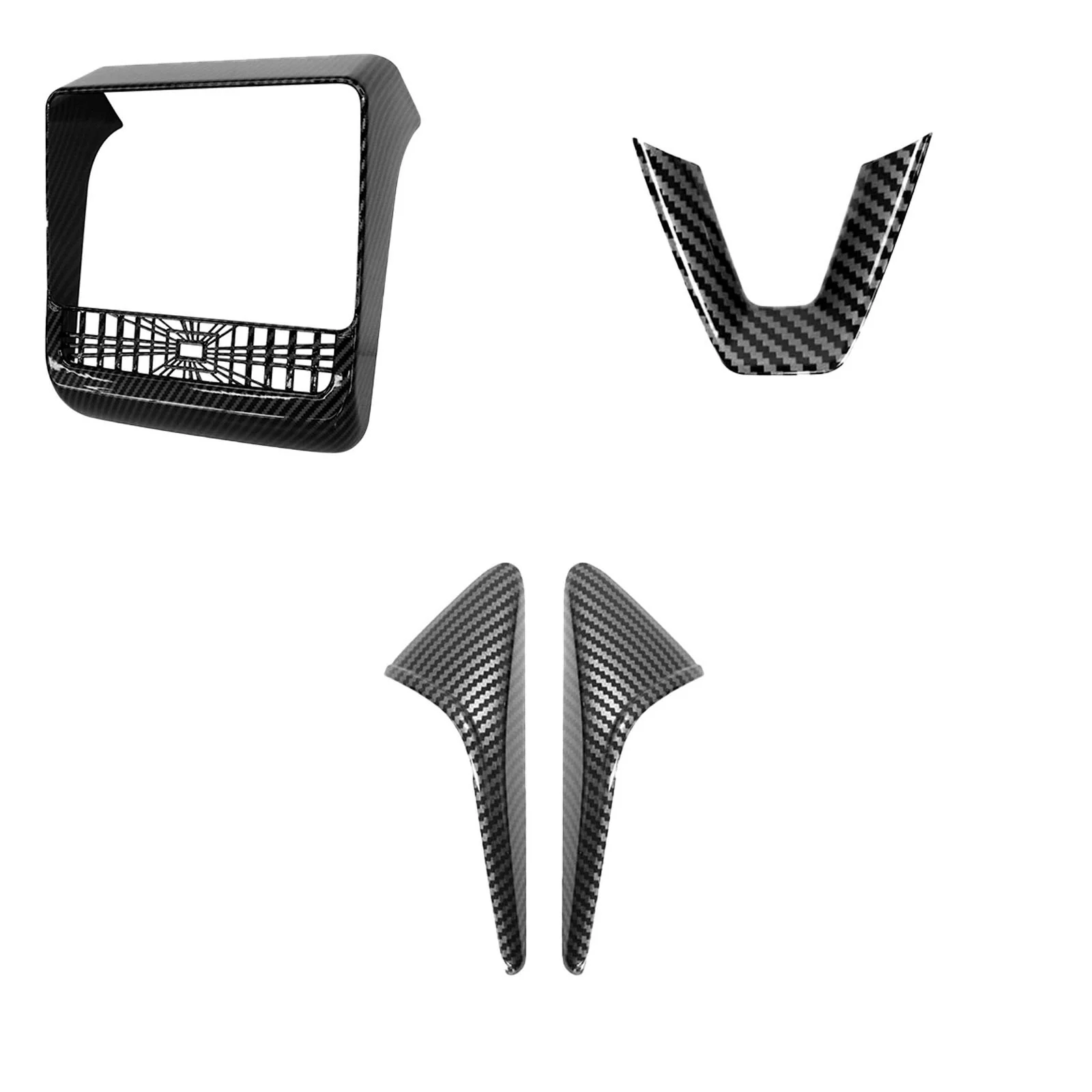 Tesla Model Y Juniper Trim Set Camera AC Vent Steering Wheel 2025-Onwards - Image 16