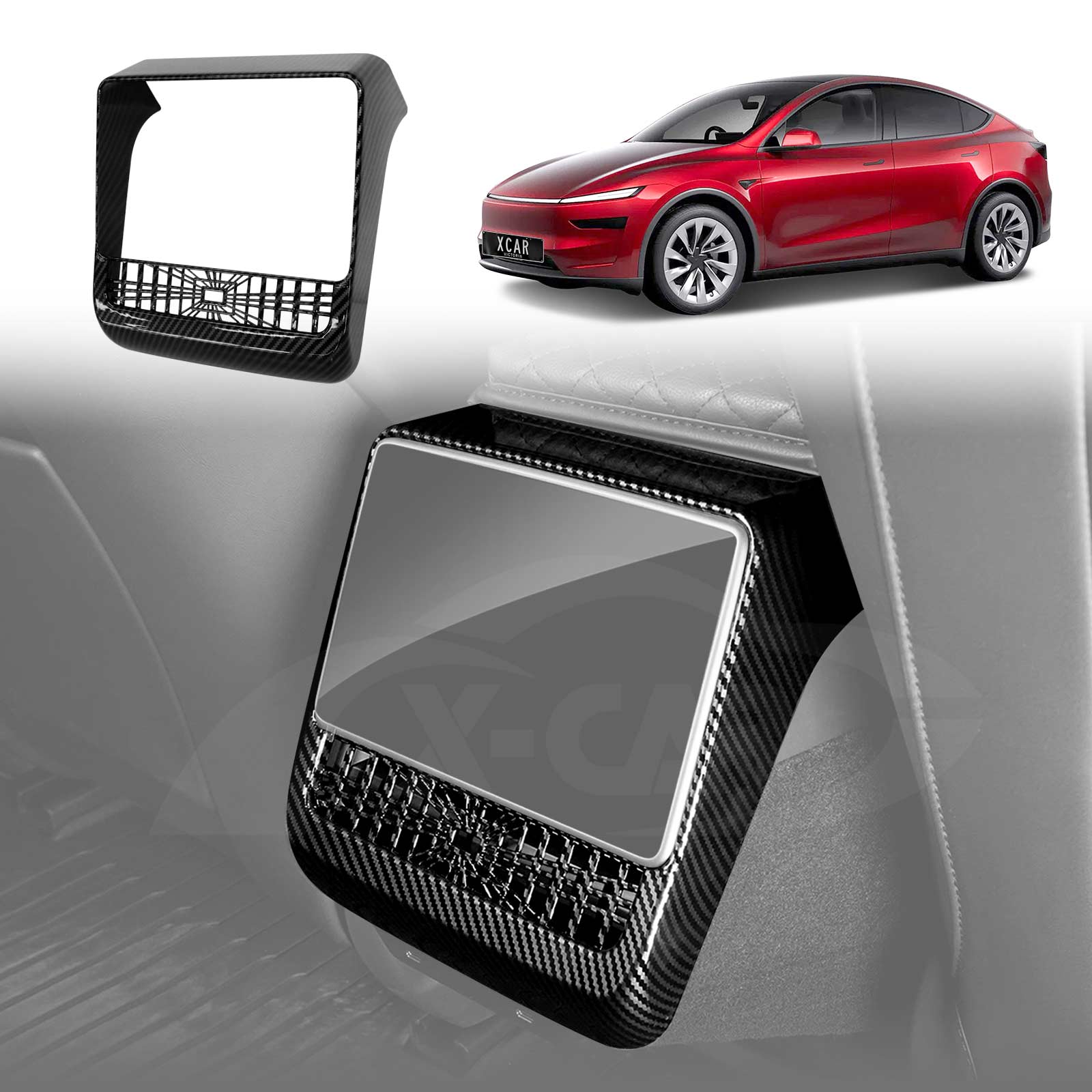 Tesla Model Y Juniper Trim Set Camera AC Vent Steering Wheel 2025-Onwards - Image 17