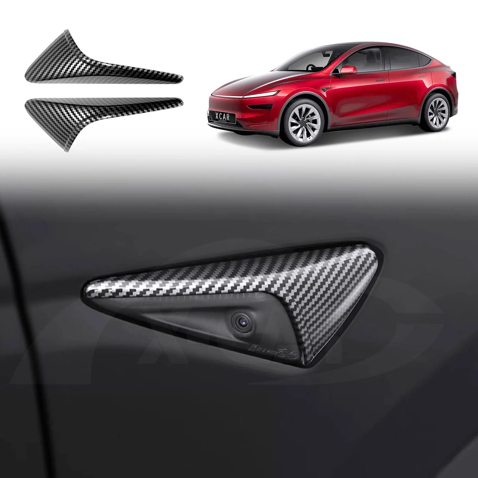 Tesla Model Y Juniper Trim Set Camera AC Vent Steering Wheel 2025-Onwards - Image 19