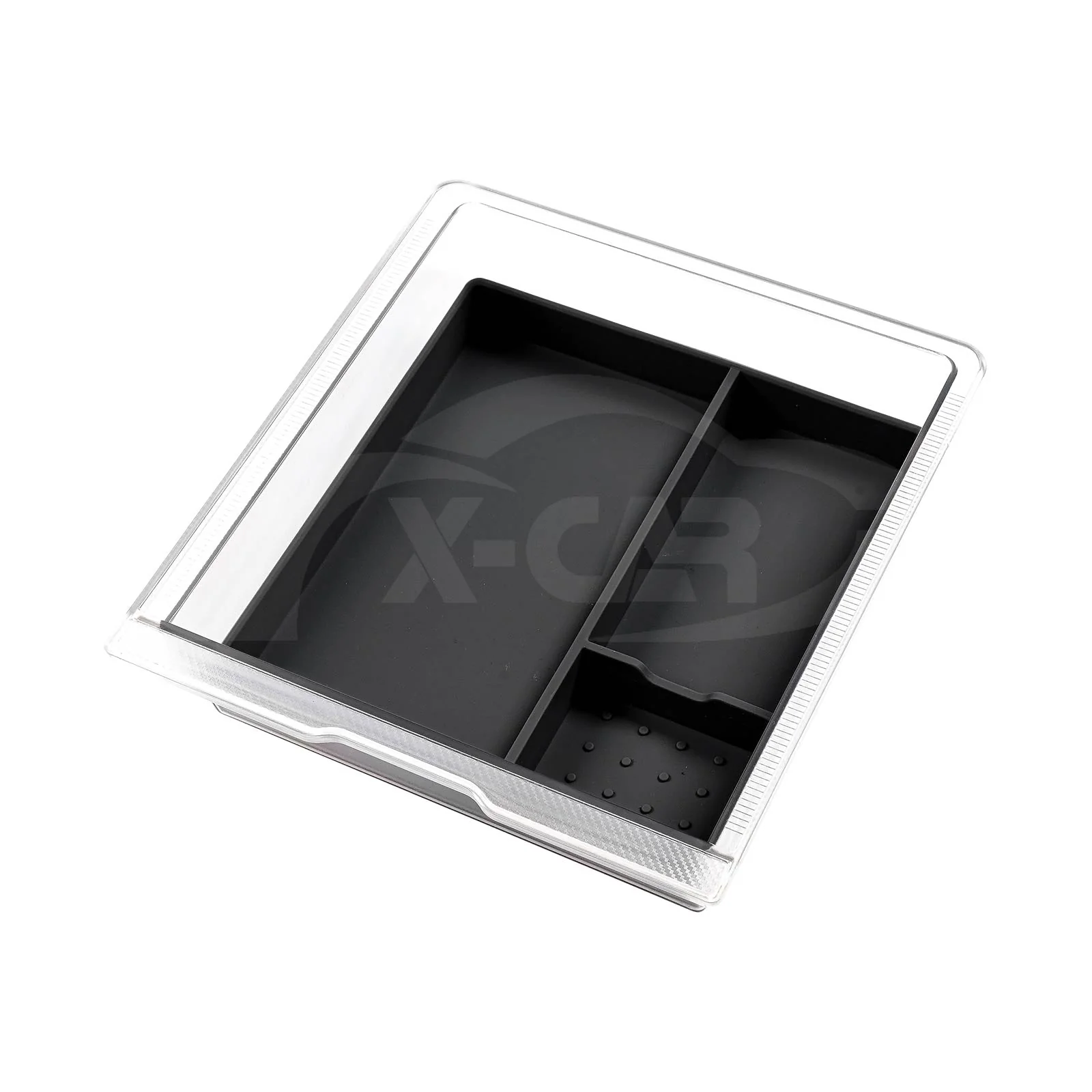 Tesla Model Y L 6-Seat 2026-Onwards Centre Console Organiser Tray Storage Container with Silicone Mat - Image 14