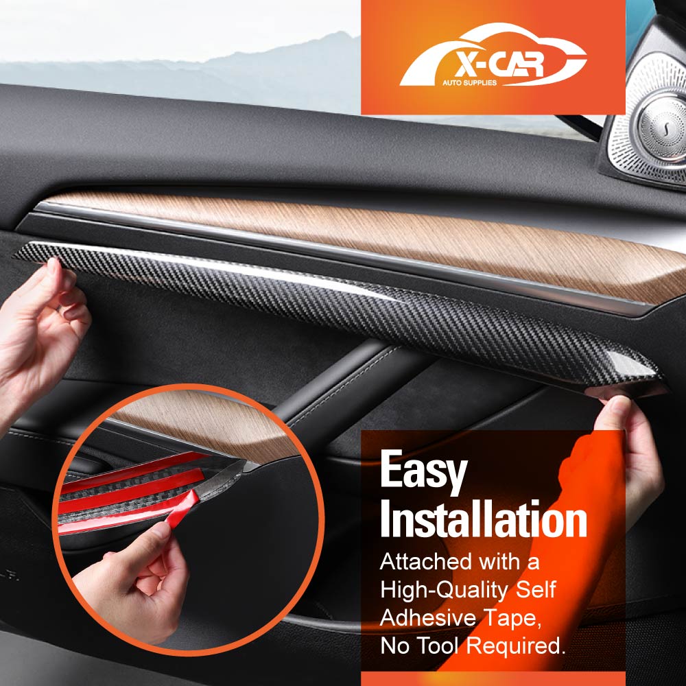 Tesla Model 3 2021-2023 and Model Y 2022-2025 Inner Front Door Cover - Image 5