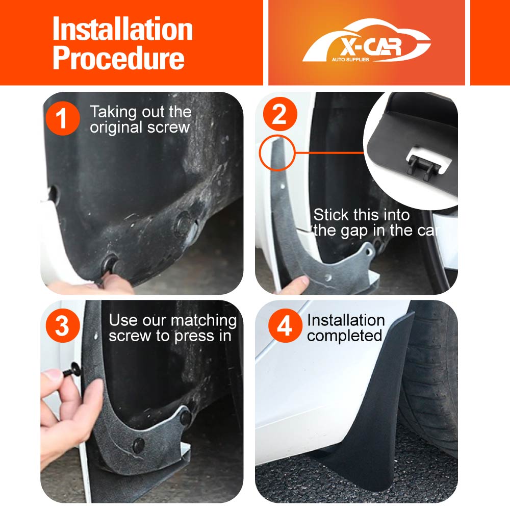 Tesla Model Y 2022-2025 Mud Flaps - Image 12