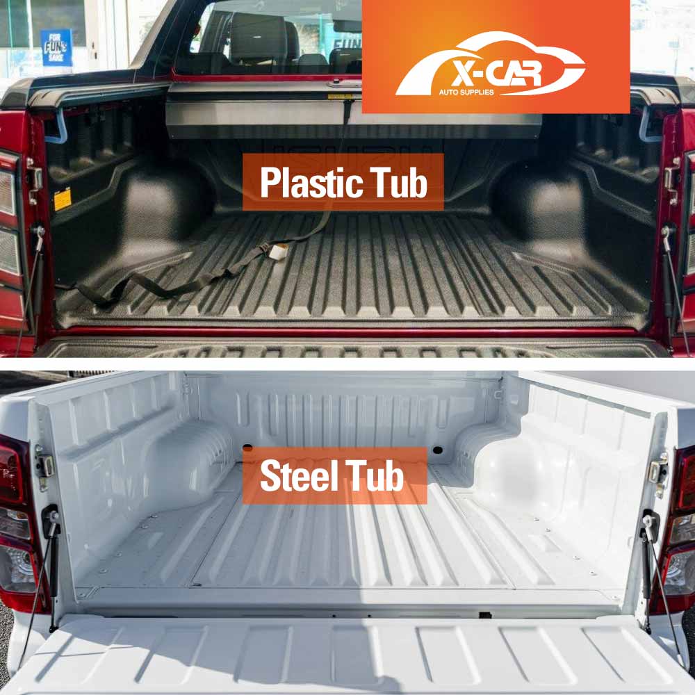Tub Liner for ISUZU D-MAX DMAX Dual Cab 2020-Onwards All-Weather Car Mat - Image 2