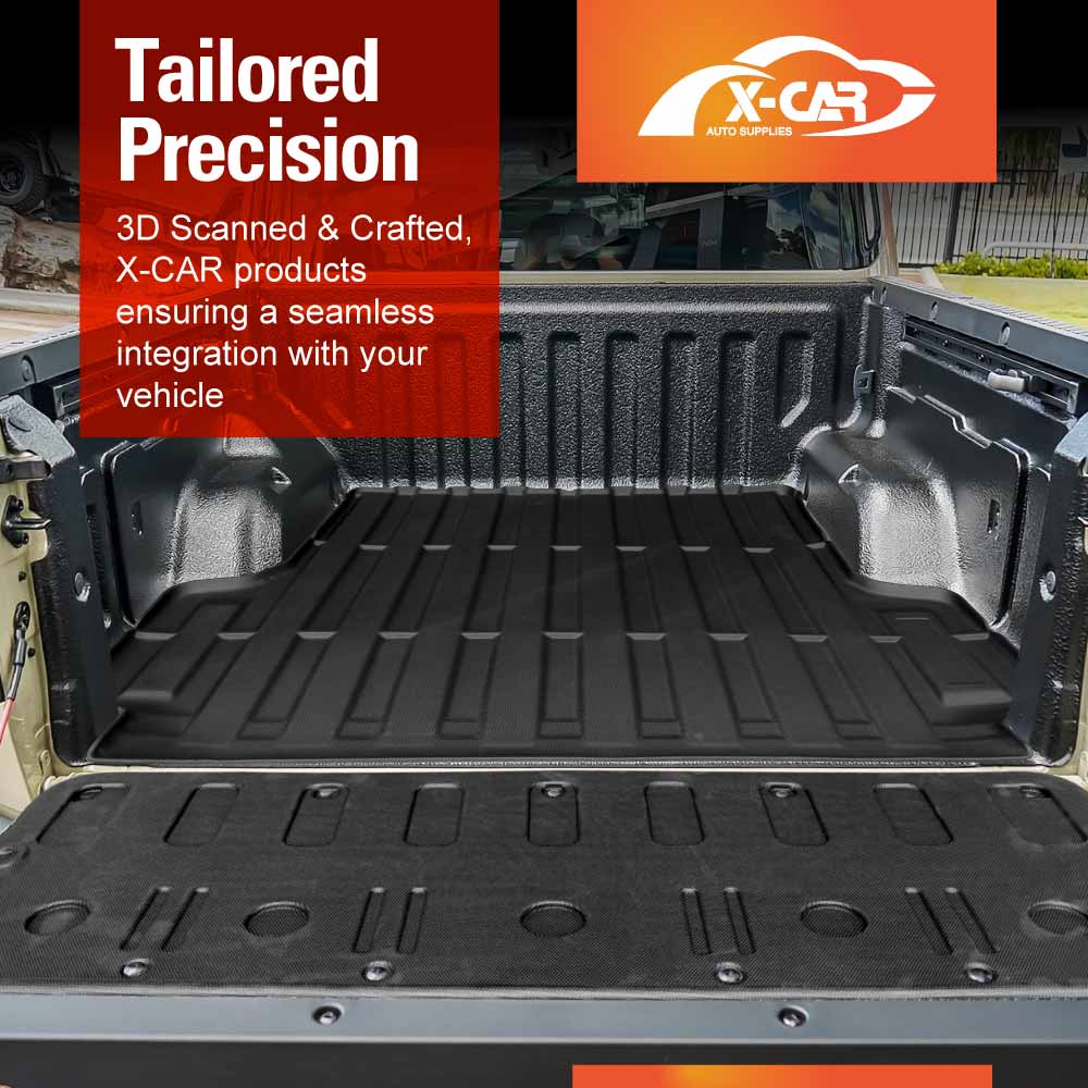 Tub Liner Tailgate Mat for Kia Tasman Dual Cab 2025-Onwards All Weather Mats - Image 2