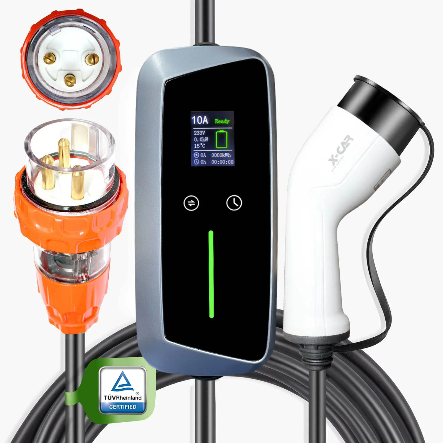 Type 2 Portable EV Charger 32 Amp 7KW 3 Pin 5 Meters for Deepal S07 - Image 10