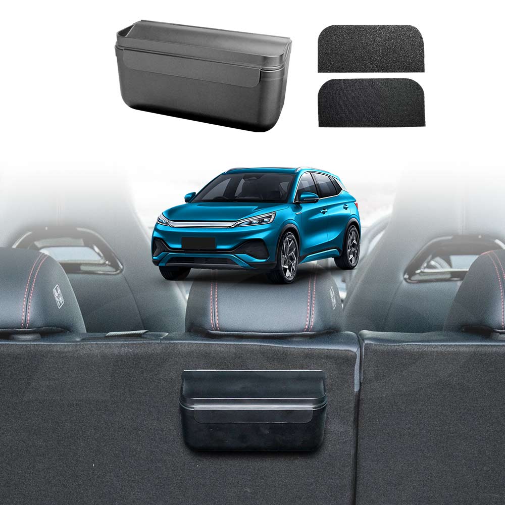 Velcro TPE Storage Box for BYD Atto 3 2022-2025 Sunglasses Holder Organiser