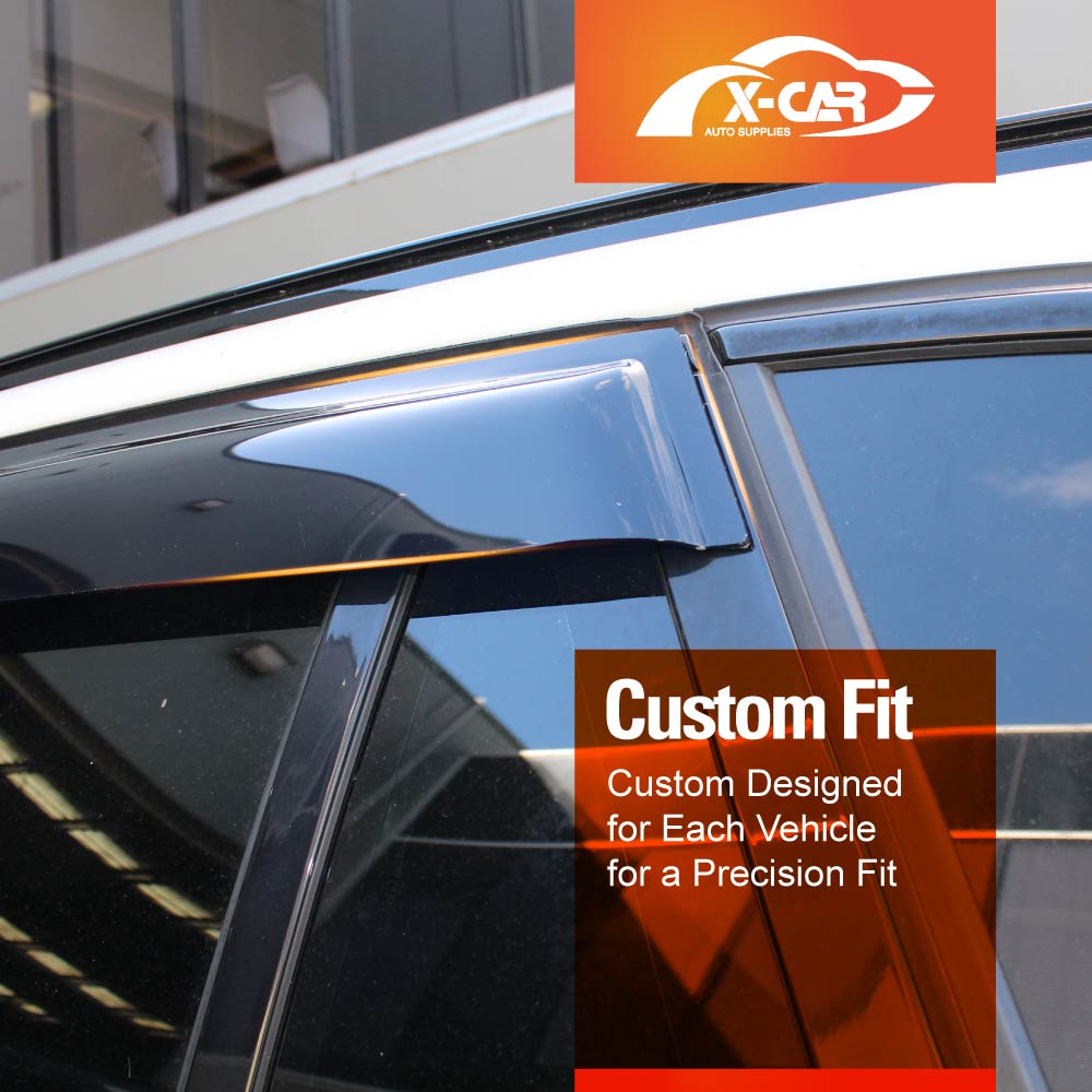 WeatherShields for BMW X5 2013-2018 Car Weather Shields Wind Deflectors Sun Visors - Image 3