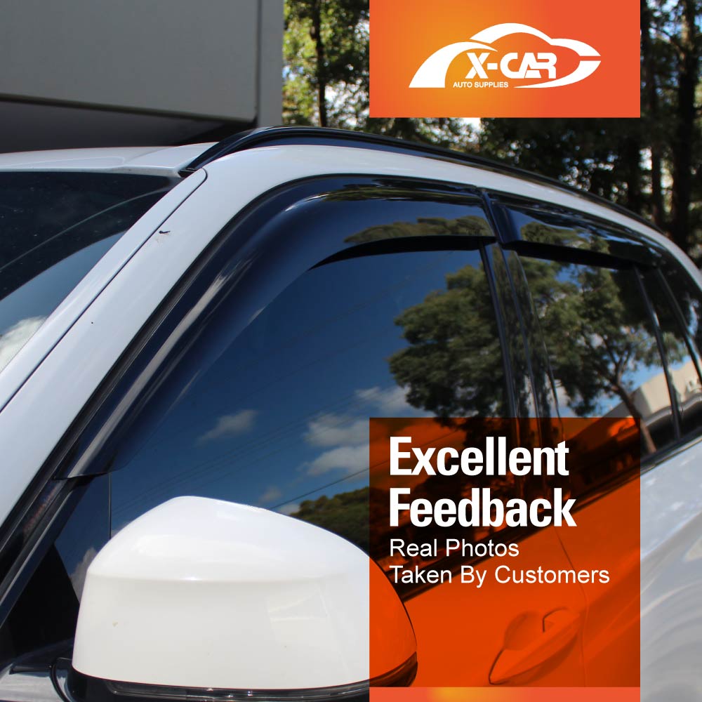 WeatherShields for BMW X5 2013-2018 Car Weather Shields Wind Deflectors Sun Visors - Image 5