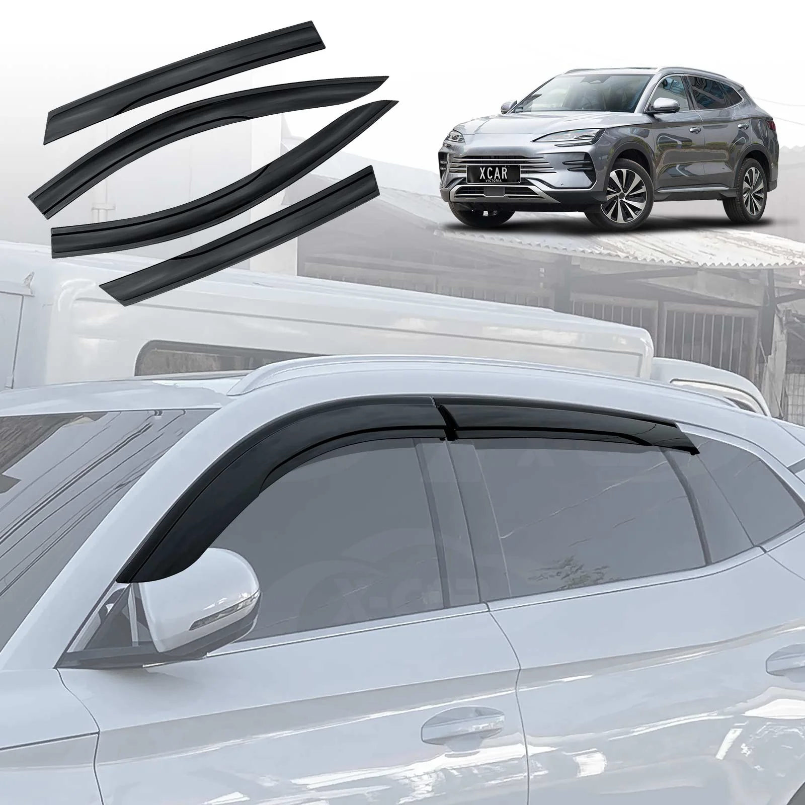 Weathershields for BYD SEALION 6 SEALION6 2024-Onwards Car Weather Shields