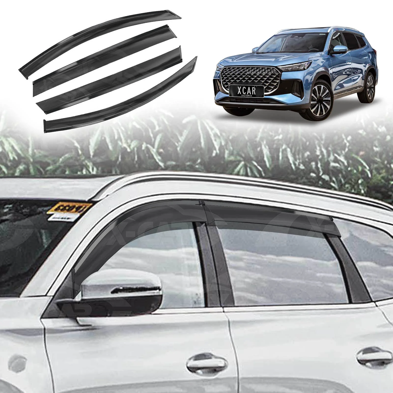 Weathershields for Chery Tiggo 8 Super Hybrid 2025-Onwards Car Weather Shields