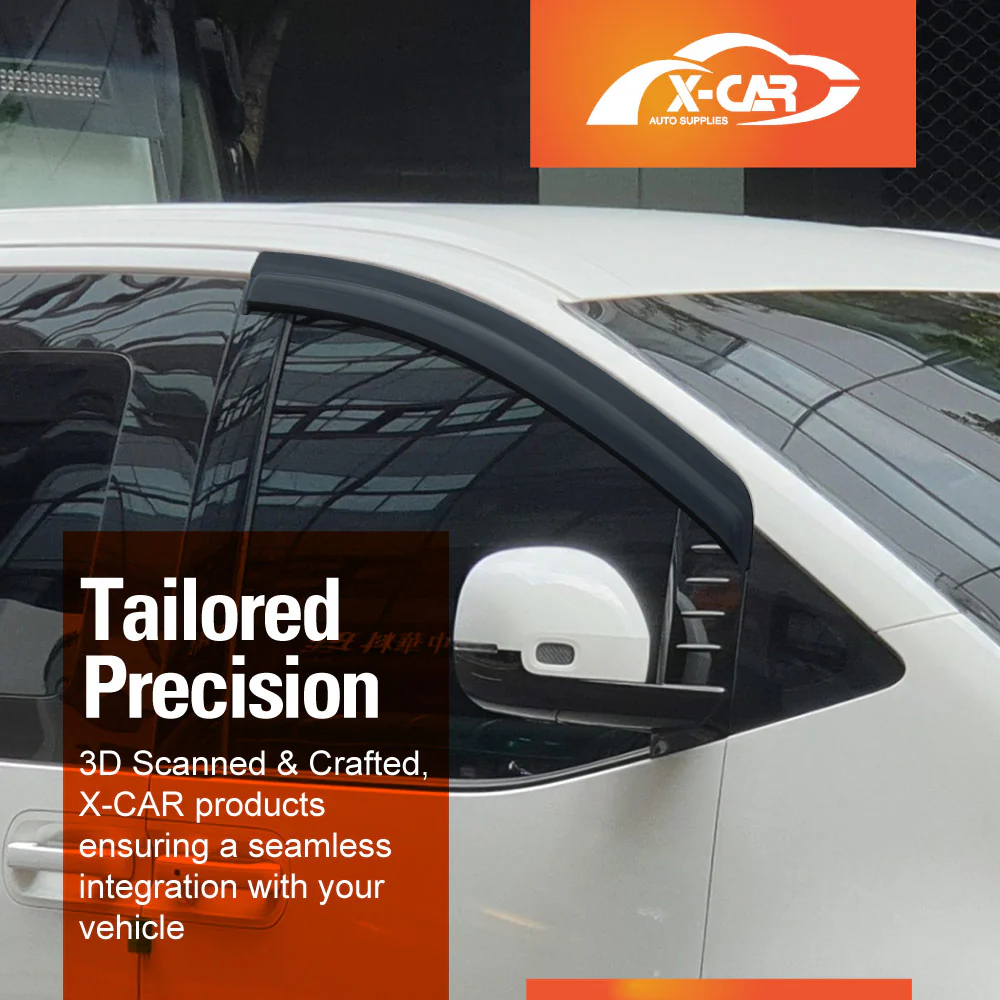 Weathershields for Hyundai Staria and Staria Load 2021-Onwards Car Weather Shields Wind Deflectors Window Sun Visor - Image 3