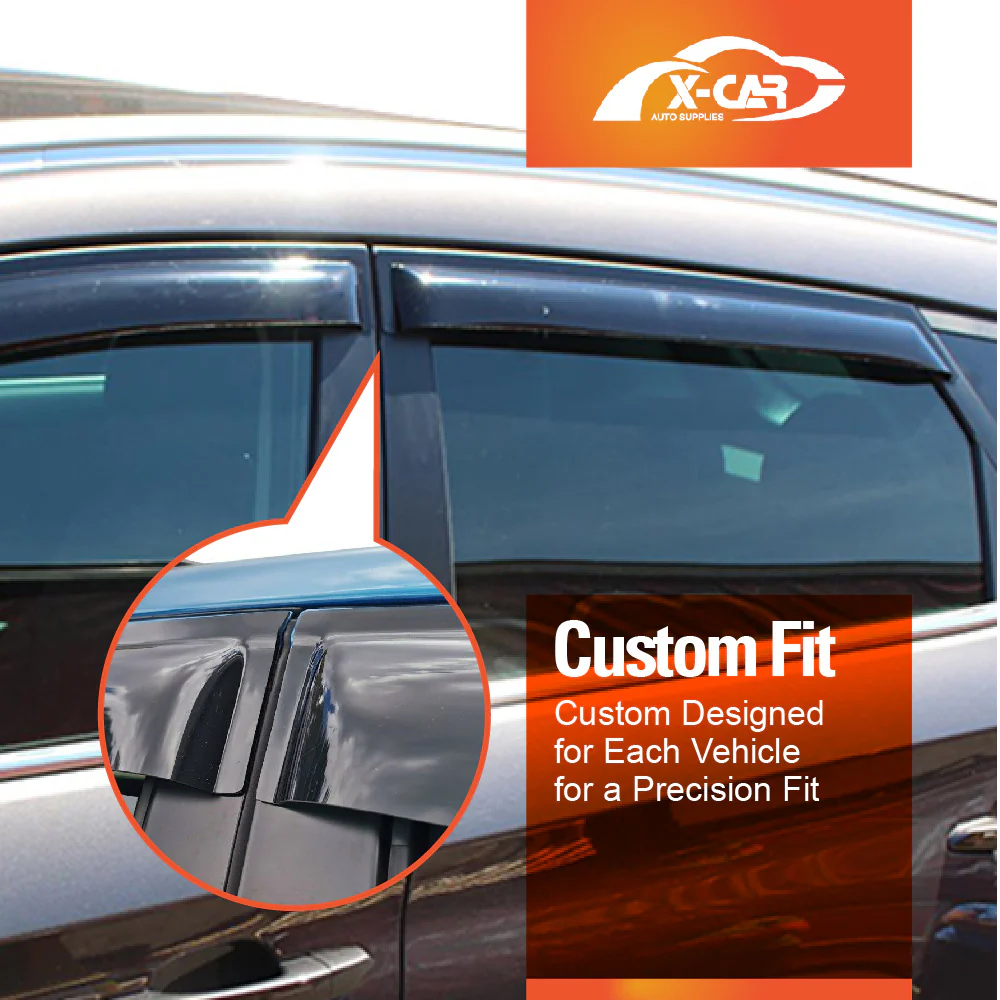 WeatherShields for Hyundai Tucson 2015-2021 Car Weather Shields Wind Deflectors Sun Visors - Image 4