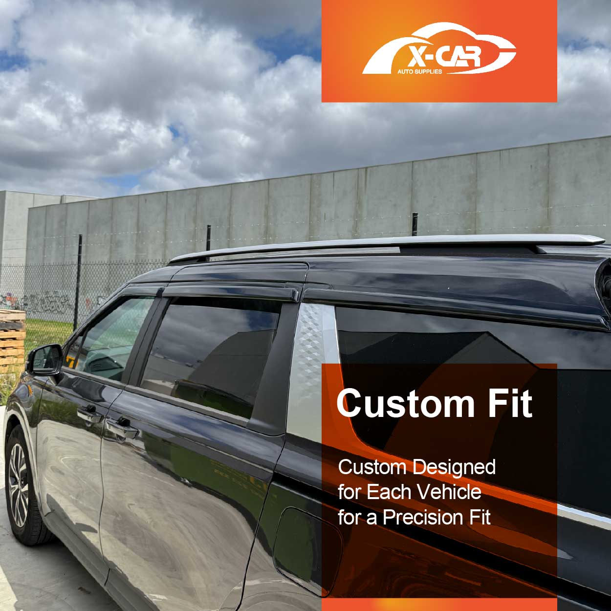 Weathershields for Kia Carnival KA4 Series 2020-Onwards Car Weather Shields Wind Deflectors Sun Visors - Image 5
