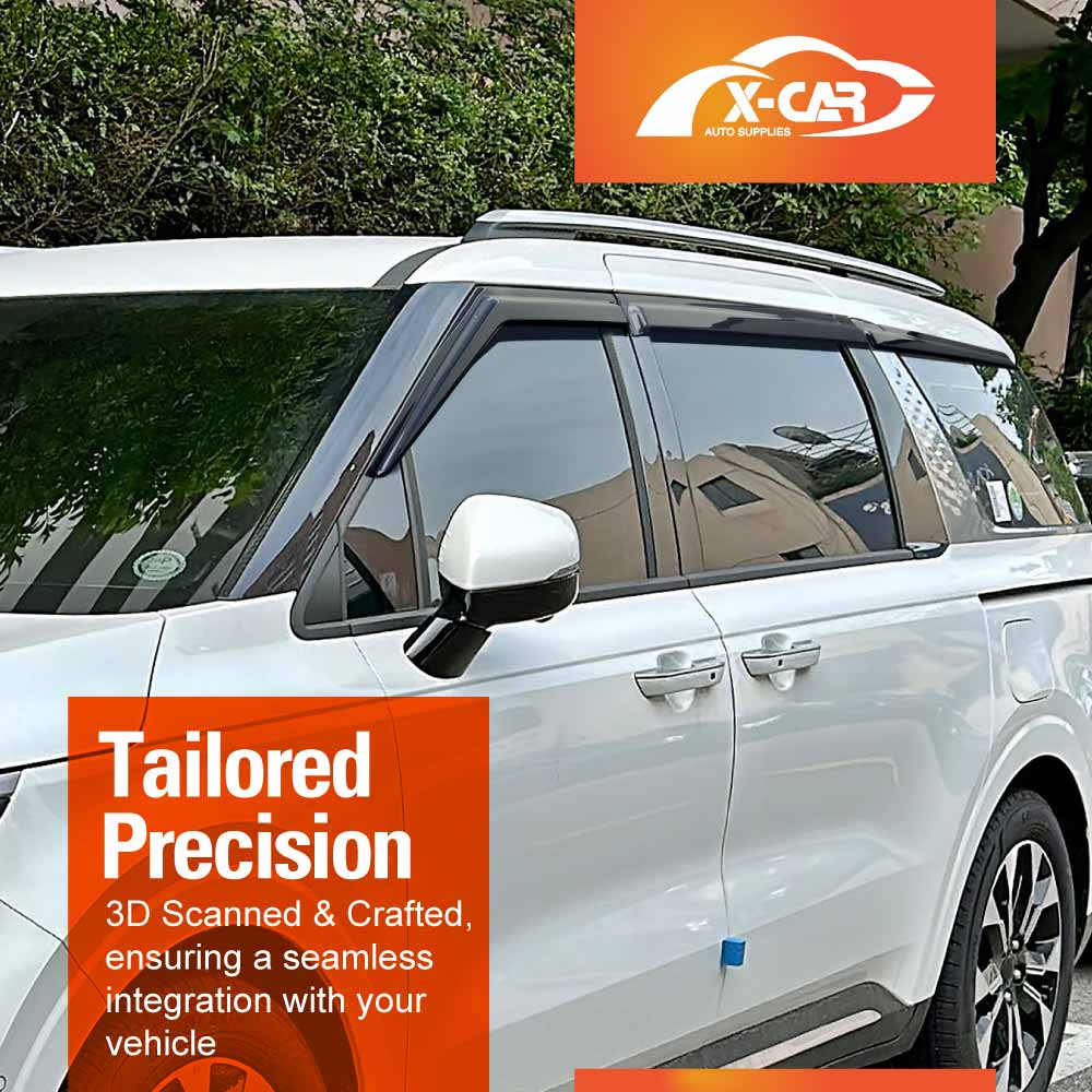Weathershields for Kia Carnival KA4 Series 2020-Onwards Car Weather Shields Wind Deflectors Sun Visors - Image 6