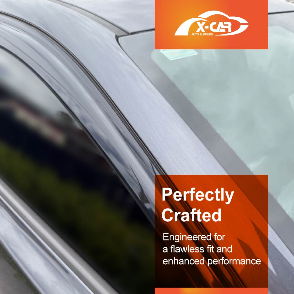 Weathershields for Kia Cerato Sedan 2018-2024 Car Weather Shields Wind Deflectors Sun Visors - Image 2