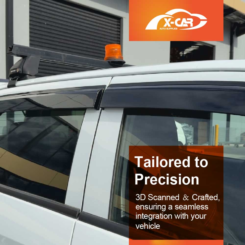 Weathershields for Mazda BT-50 BT50 Dual Cab TF Series 2020-Onwards Car Weather Shields Wind Deflectors Sun Visors - Image 3