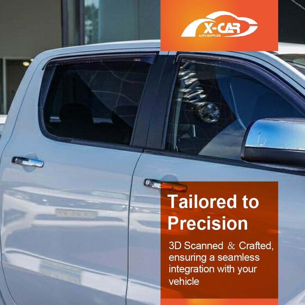 Weathershields for Mazda BT-50 BT50 Dual Cab UP UR Series 2011-2020 Car Weather Shields Wind Deflectors Sun Visors - Image 7