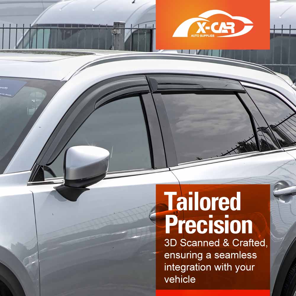 WeatherShields for Mazda CX-9 CX9 2016-Onwards Car Weather Shields - Image 3