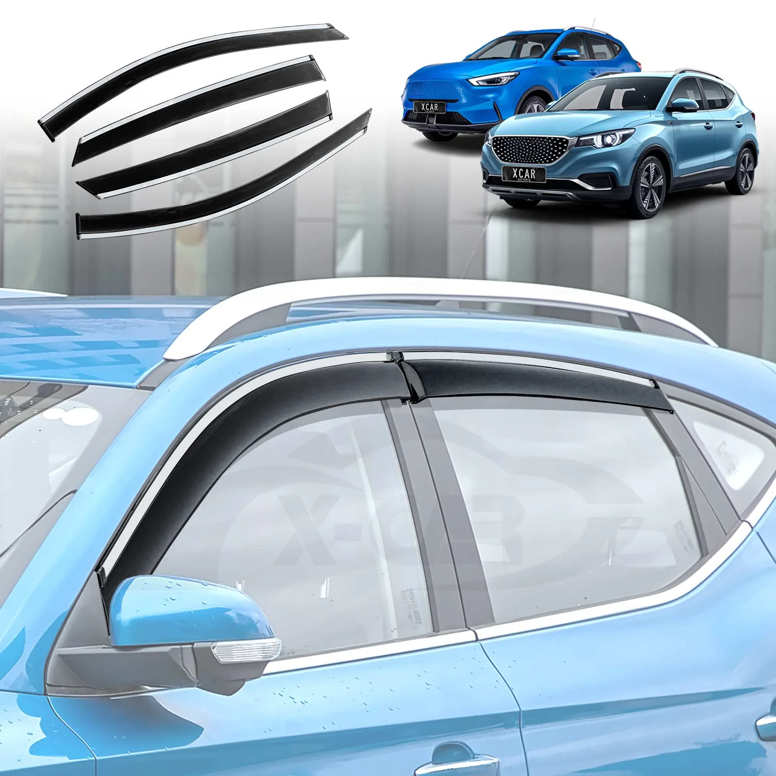 WeatherShields for MG ZS/ZS EV/ZST 2018-2024 Car Weather Shields Wind Deflectors Sun Visors - Image 19