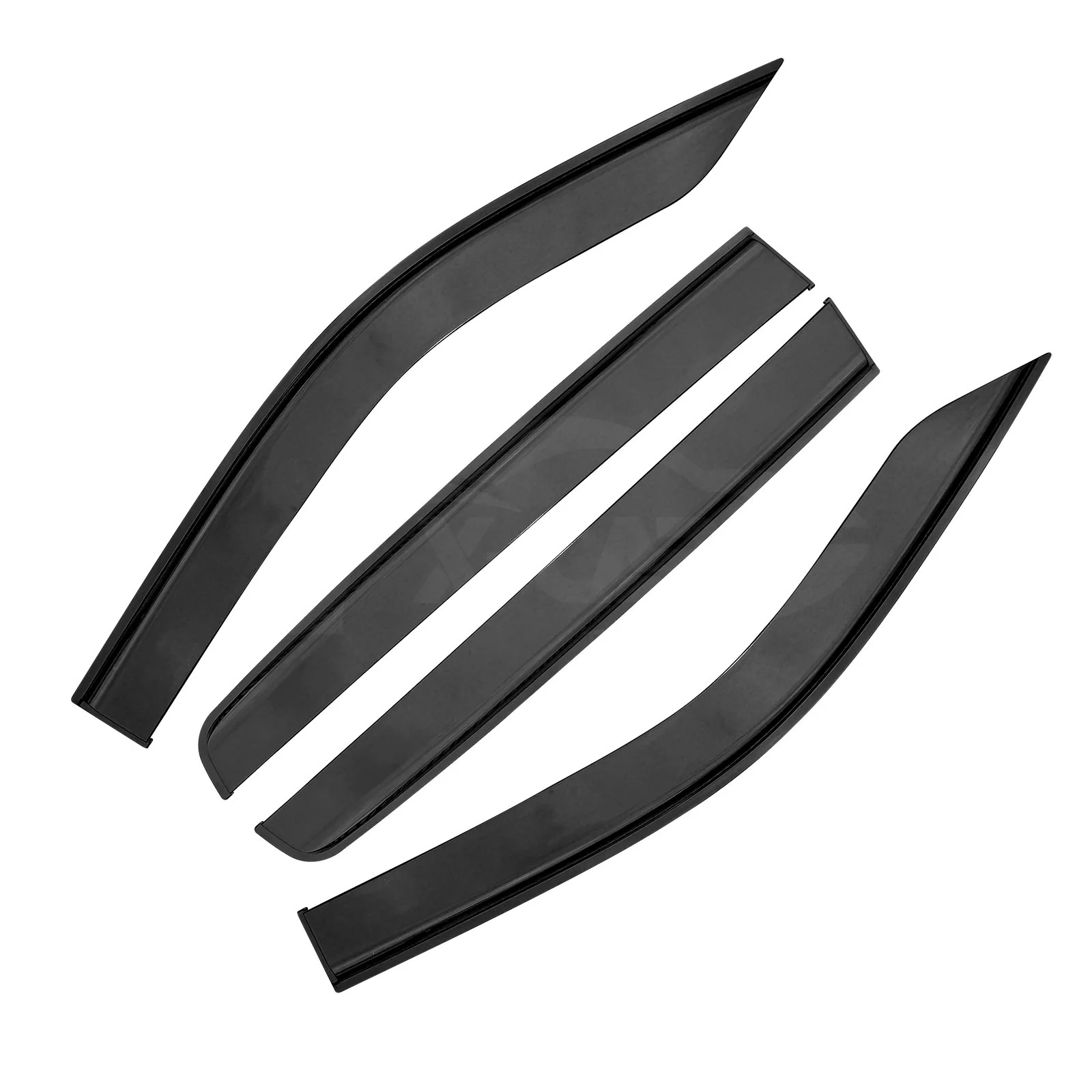 Weathershields for Mitsubishi Triton MV Double Cab 2024-Onwards Car Weather Shields - Image 11