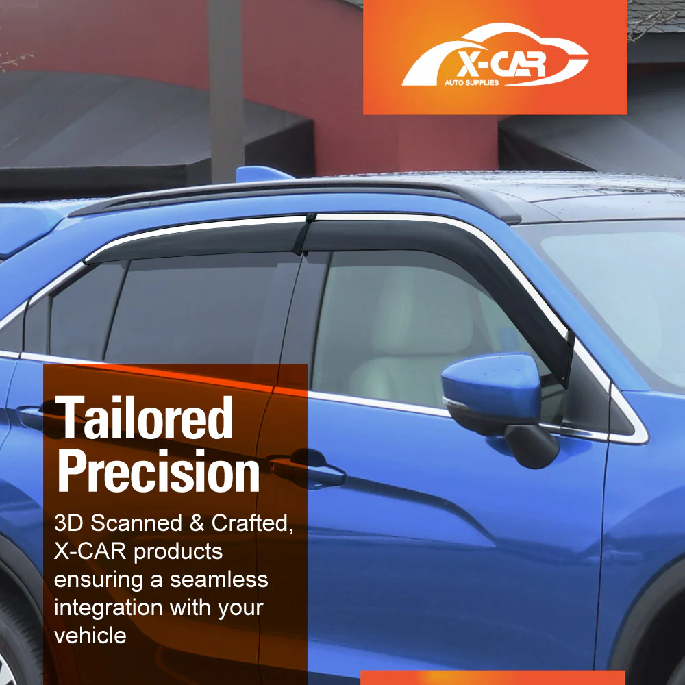Weathershields for Mitsubishi Eclipse Cross 2017-2020 Car Weather Shields - Image 3
