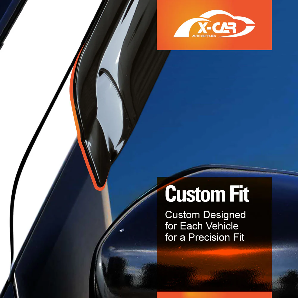 Weathershields for Mitsubishi Mirage Hatch 2013-2022 Car Weather Shields Wind Deflectors Sun Visors - Image 3