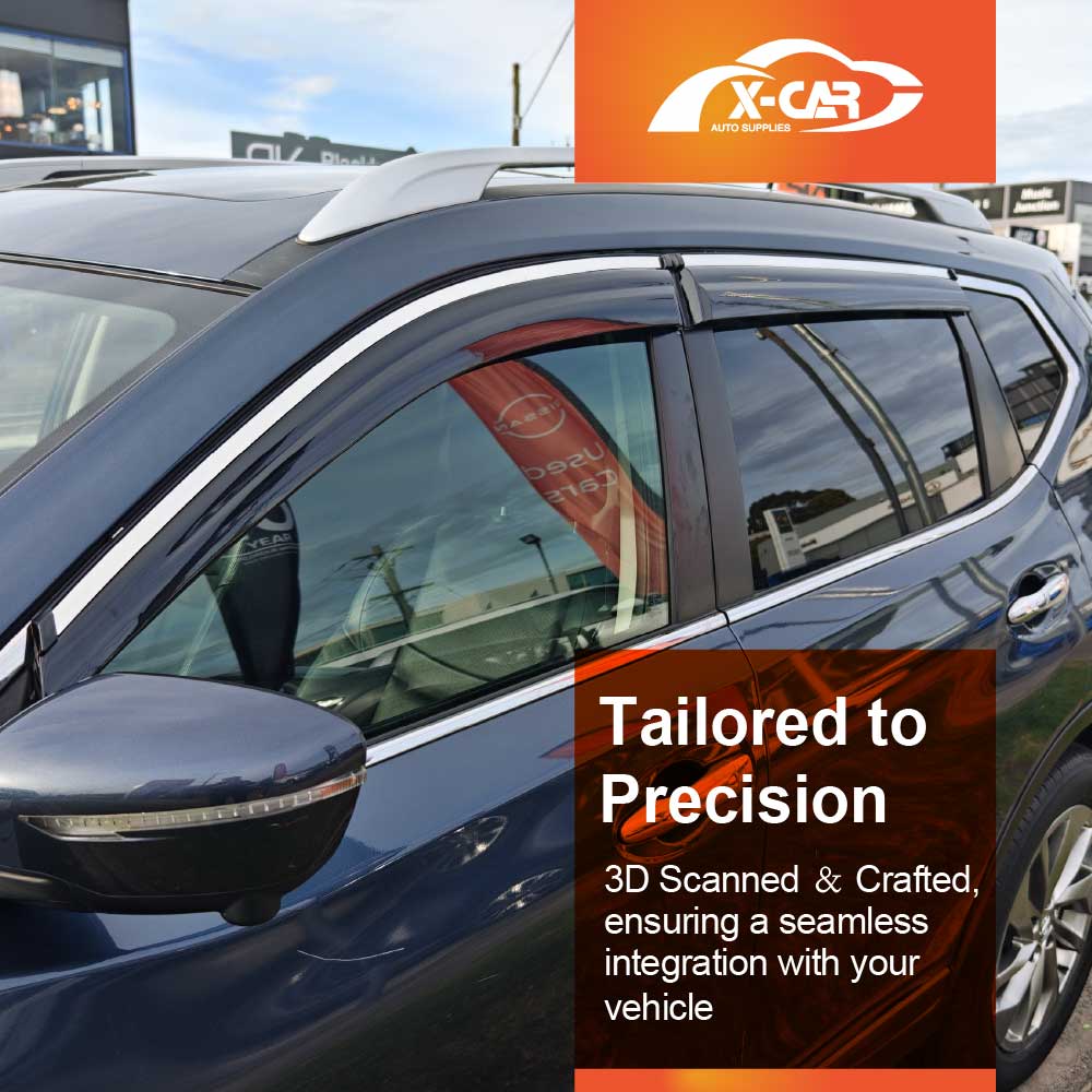 Weathershields for Nissan Xtrail X-trail T32 2013-2022 Car Weather Shields Wind Deflectors Sun Visors - Image 4