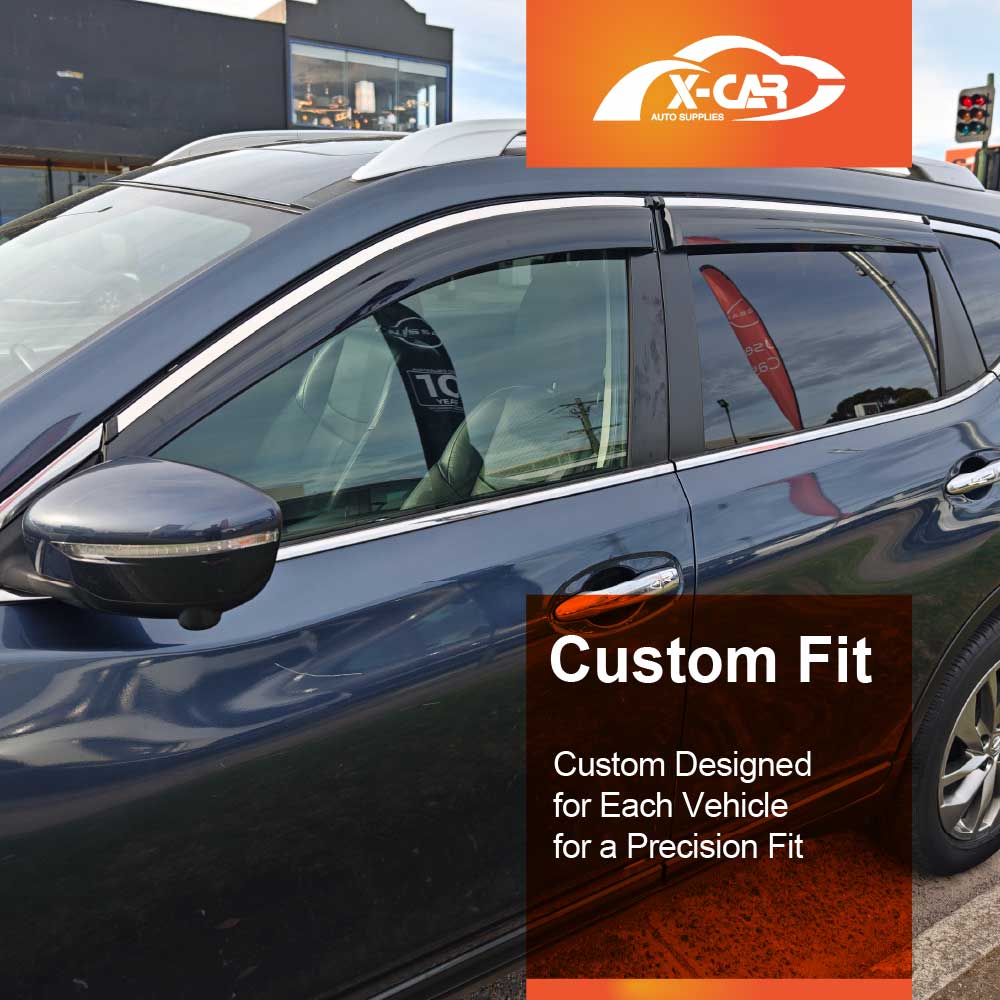 Weathershields for Nissan Xtrail X-trail T32 2013-2022 Car Weather Shields Wind Deflectors Sun Visors - Image 5