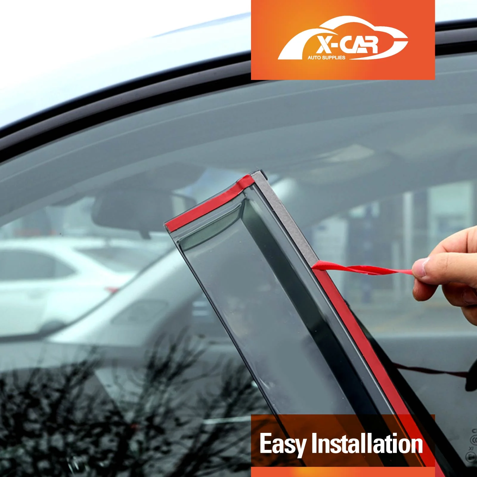 Weathershields for Subaru Forester 2012-2018 Car Weather Shields Wind Deflectors Sun Visors - Image 5