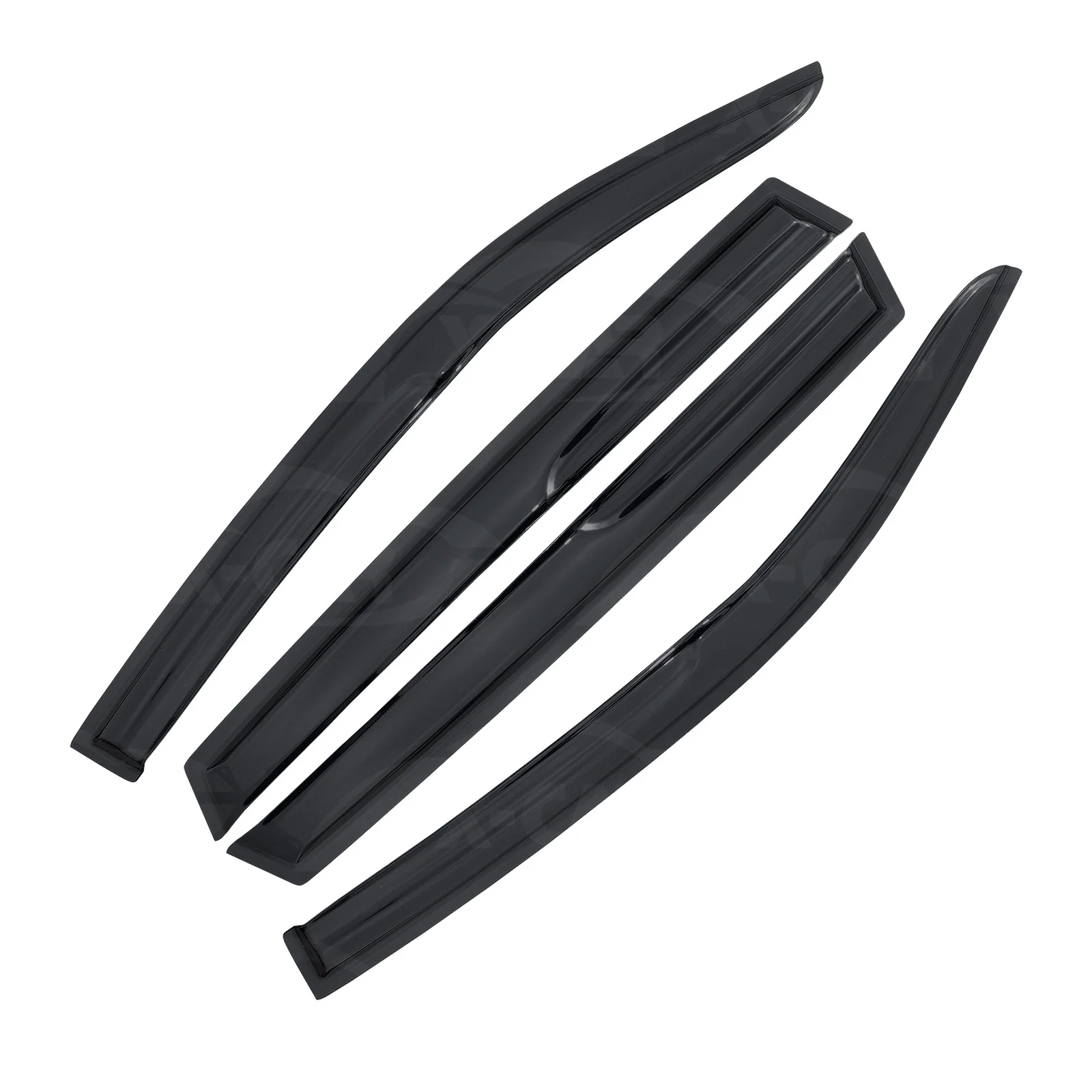 Weathershields for Subaru Forester 2012-2018 Car Weather Shields Wind Deflectors Sun Visors - Image 9