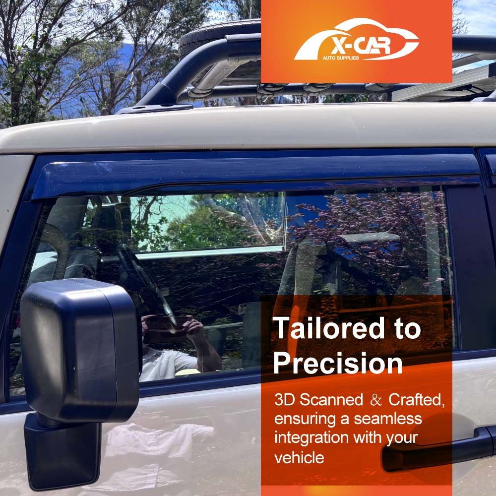 Weathershields for Toyota FJ Cruiser 2011-2019 Car Weather Shields - Image 2