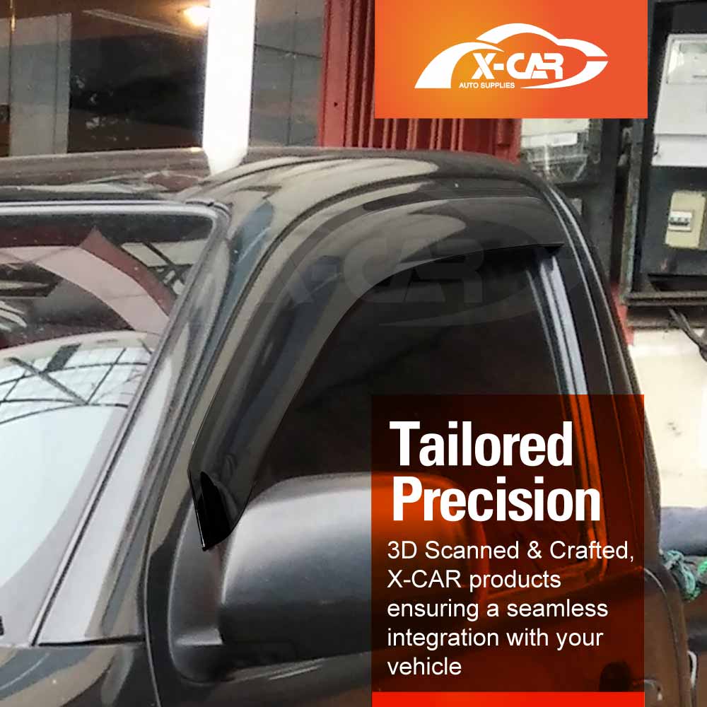 WeatherShields for Toyota Hilux Single Cab 2005-2015 - Image 3