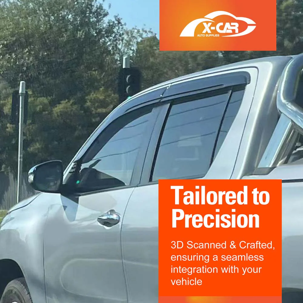 WeatherShields for Toyota Hilux SR5 Double Cab 2025-Onwards - Image 3