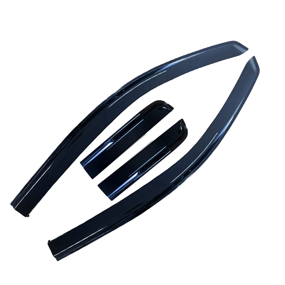 WeatherShields for Toyota Hilux SR5 Extra Cab 2005-2015 Car Weather Shields Wind Deflectors Sun Visors - Image 2