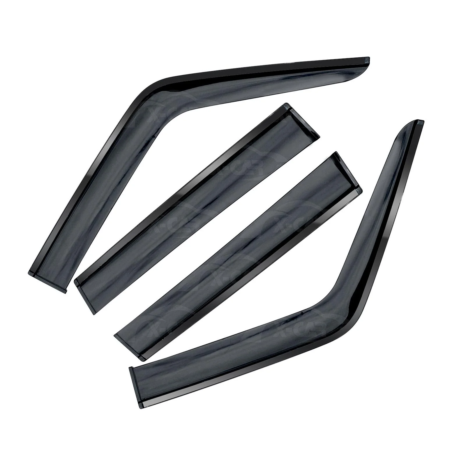 WeatherShields for Toyota LandCruiser 70/76/78/79 Series 2007-Onwards Car Weather Shields Wind Deflectors Sun Visors - Image 14
