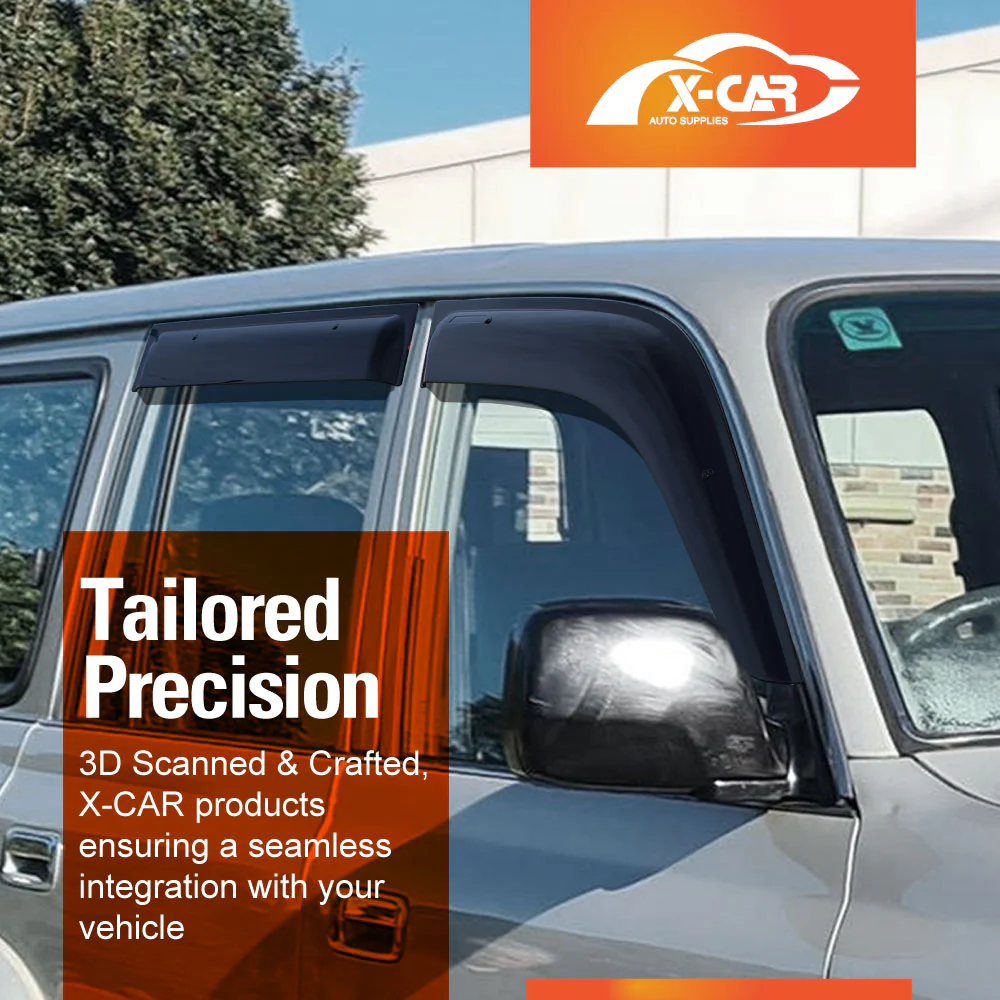 Weathershields for Toyota Landcruiser 80 Series LC80 1991-1998 Car Weather Shields - Image 2